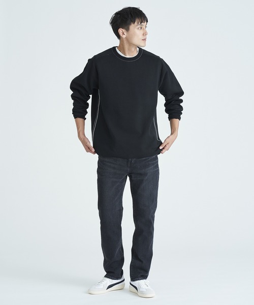 RED CARD TOKYO（レッドカード）の「RED CARD TOKYO / "Brother" テーパードデニムパンツ（デニムパンツ・メンズ・ブラック・29/30/32/31）」の12枚目の写真