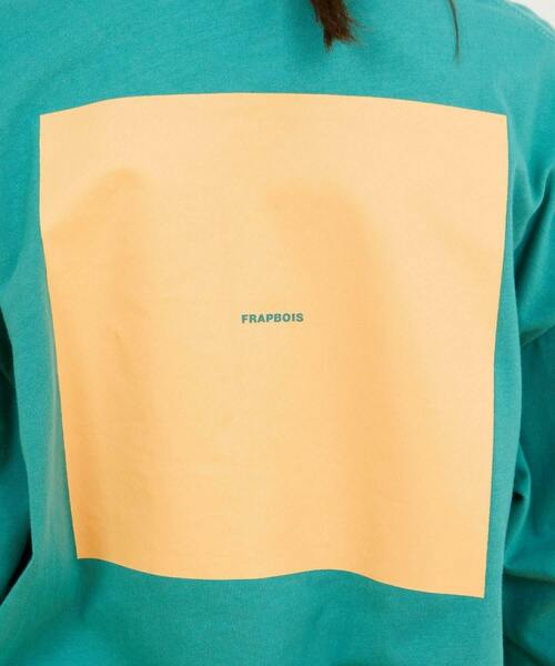 FRAPBOIS(フラボア)の「テイストL/S T(Tシャツ/カットソー・レディース・グリーン/パープル/ホワイト/ブラック・2/1)」の5枚目の写真