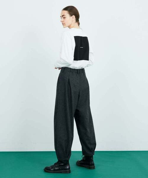 FRAPBOIS(フラボア)の「テイストL/S T(Tシャツ/カットソー・レディース・グリーン/パープル/ホワイト/ブラック・2/1)」の7枚目の写真