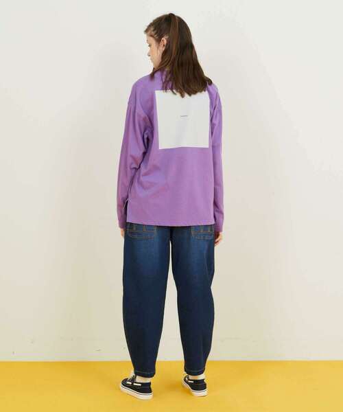 FRAPBOIS(フラボア)の「テイストL/S T(Tシャツ/カットソー・レディース・グリーン/パープル/ホワイト/ブラック・2/1)」の22枚目の写真