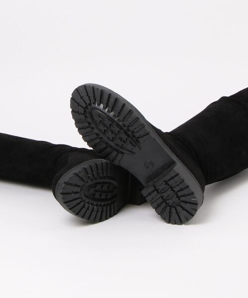 SVEC(シュベック)の「タンクソール ストレッチ サイハイブーツ(ブーツ・レディース・ブラック・40/38/39/35/37/36)」の15枚目の写真