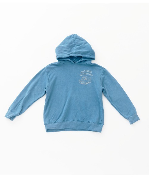 RUGGEDWORKS（ラゲッドワークス）の「《made in Japan》　SULFIDE　DYEING　PULL　FOODY（パーカー・キッズ・ブルー系その他/チャコール・01/03/02/04）」の6枚目の写真