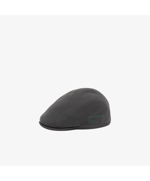 LACOSTE（ラコステ）の「フランネルロゴハンチング（ハンチング/ベレー帽・メンズ・グレー/モスグリーン・FREE）」の5枚目の写真