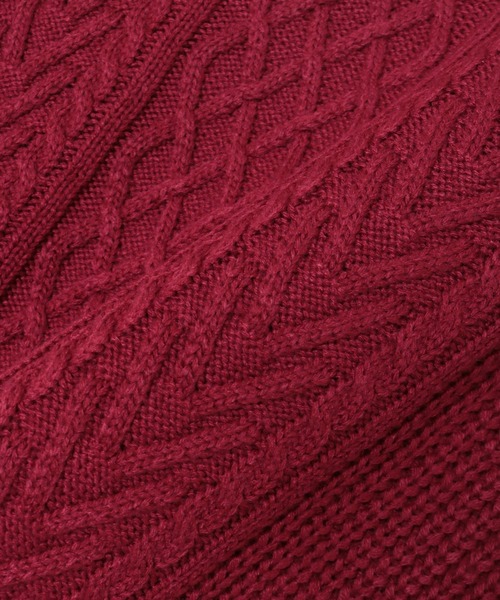 Honeys（ハニーズ）の「ハイネックワンピース（ワンピース・レディース・レッド/ブラック/ブルー/グリーン/ベージュ・L/M/S）」の8枚目の写真