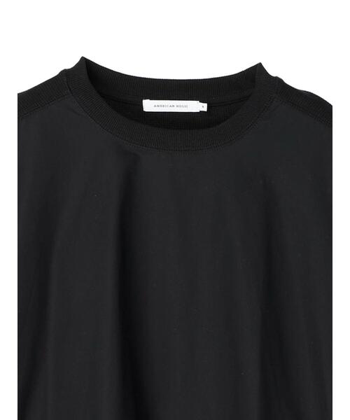 AMERICAN HOLIC(アメリカンホリック)の「切り替えワッフルチュニック(Tシャツ/カットソー・レディース・ブラウン/ブラック・M/L)」の21枚目の写真