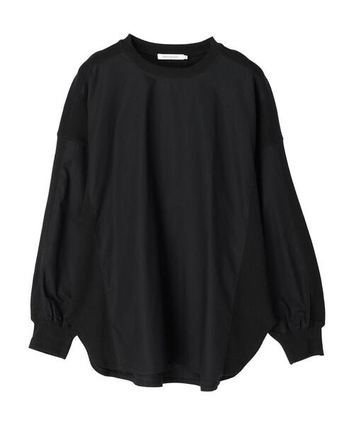 AMERICAN HOLIC(アメリカンホリック)の「切り替えワッフルチュニック(Tシャツ/カットソー・レディース・ブラウン/ブラック・M/L)」の15枚目の写真