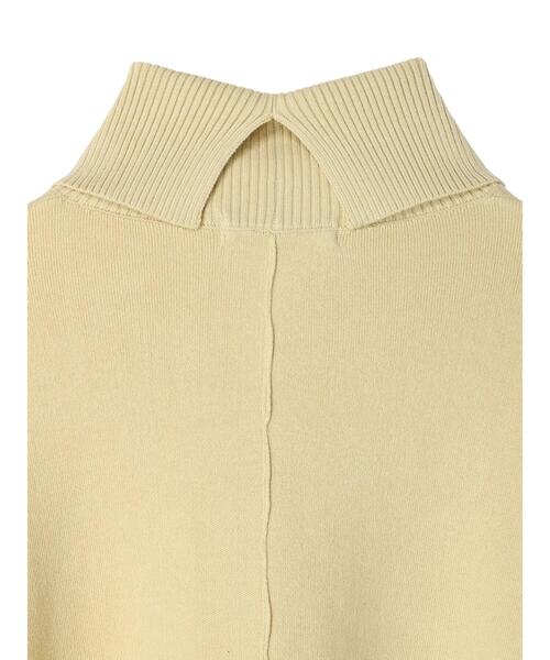 AMERICAN HOLIC(アメリカンホリック)の「ブラッシュヤーンタートルネックニットプルオーバー(ニット/セーター・レディース・ブラック/イエロー/アイボリー/サックスブルー/ラベンダー/ライトグレー系2・M/L)」の14枚目の写真