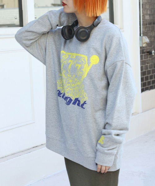 PBLIM（ページボーイリム）の「PAGEBOYLIM/スロットマシンスウェット（スウェット・レディース・グレー/ブラック・MEDIUM/LARGE）」の8枚目の写真