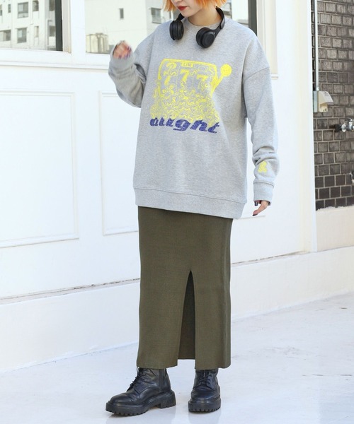 PBLIM（ページボーイリム）の「PAGEBOYLIM/スロットマシンスウェット（スウェット・レディース・グレー/ブラック・MEDIUM/LARGE）」の11枚目の写真