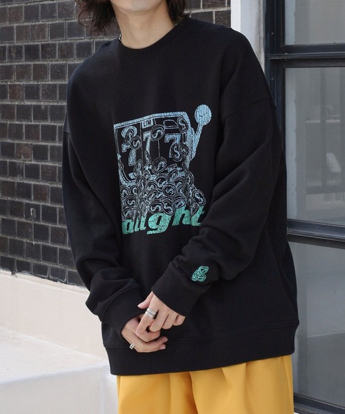 PBLIM（ページボーイリム）の「PAGEBOYLIM/スロットマシンスウェット（スウェット・レディース・グレー/ブラック・MEDIUM/LARGE）」の3枚目の写真