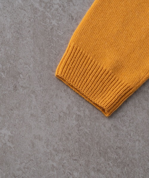 BRICK & SONS（ブリックアンドサンズ）の「バルキーハーフジップニット（ニット/セーター・メンズ・ブラック/ネイビー/ワイン/マスタード・L/XL/M）」の12枚目の写真