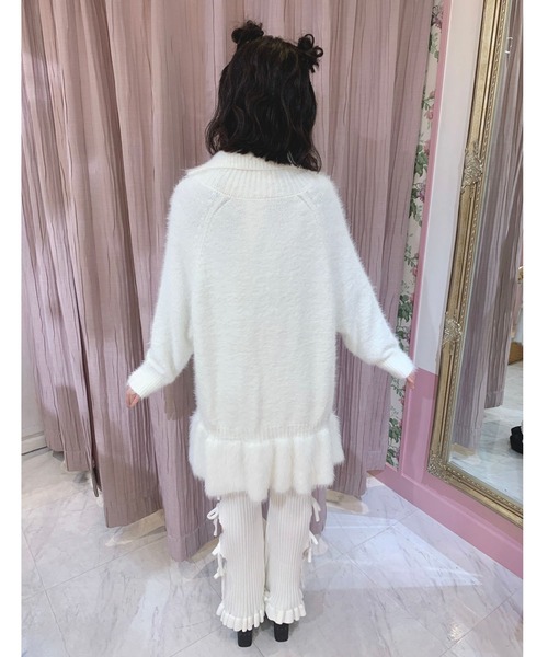 Swankiss(スワンキス)の「LC femi fur C/D(カーディガン/ボレロ・レディース・ホワイト/ブラック/レッド・FREE)」の6枚目の写真
