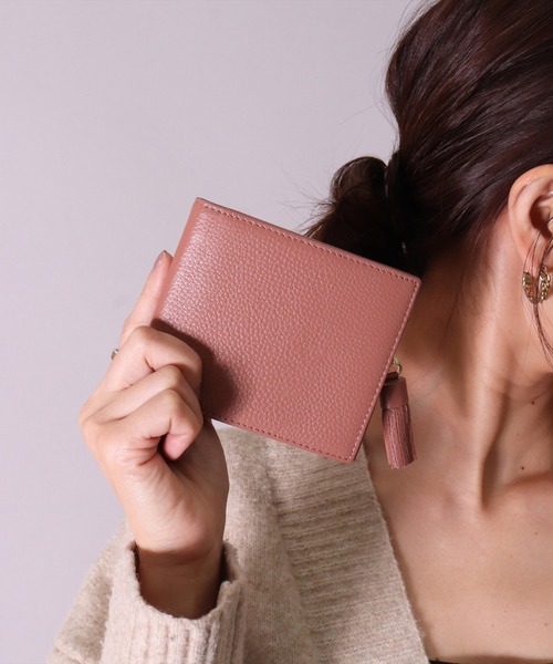 BAYBLO(ベイブロ)の「(TA)【LIZDAYS】【本革】【タッセル付き】レザー L字型 ファスナー 2つ折り 財布(財布)」 WEAR