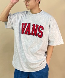 VANS | 【ムラサキスポーツ別注】VANS/バンズ カレッジロゴT ロゴプリント/ルーズシルエット アメカジ風 クルーネックTシャツ/M VANS Logo Big TEE/123R1010623(Tシャツ/カットソー)
