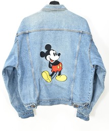 OLDMICKEY （オールドミッキー）の「【ヴィンテージ古着】90's Mickey/ミッキー 刺繍 デニムジャケット（デニムジャケット・メンズ）」