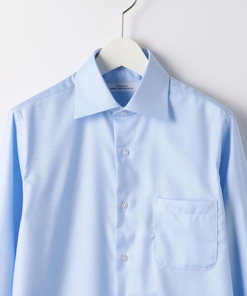 green label relaxing（グリーンレーベルリラクシング）の「コットンフレンチツイル スタンダード ワイドカラー ドレスシャツ -イージーアイロン-（シャツ/ブラウス・メンズ・ライトブルー/ホワイト・42cm/37cm/41cm/39cm/43cm/40cm/38cm）」の11枚目の写真