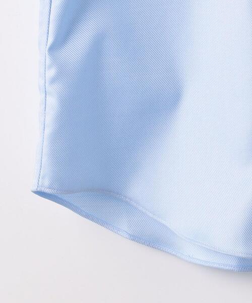 green label relaxing（グリーンレーベルリラクシング）の「コットンフレンチツイル スタンダード ワイドカラー ドレスシャツ -イージーアイロン-（シャツ/ブラウス・メンズ・ライトブルー/ホワイト・42cm/37cm/41cm/39cm/43cm/40cm/38cm）」の9枚目の写真