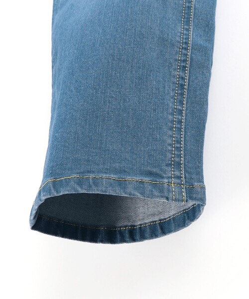 BRANSHES(ブランシェス)の「【こだわりDENIM】サロペット(サロペット/オーバーオール・キッズ・ブルー・120/140/130/110/150)」の9枚目の写真