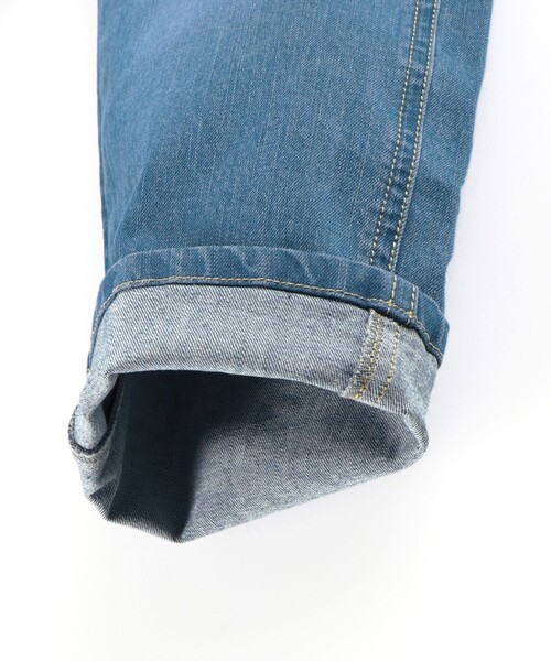 BRANSHES(ブランシェス)の「【こだわりDENIM】サロペット(サロペット/オーバーオール・キッズ・ブルー・120/140/130/110/150)」の4枚目の写真