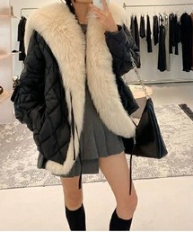 Ritomo De Ricco（リトモ・デ・リコ）の「フェイクフォックスファービッグショールコート（ダウンジャケット/コート）」