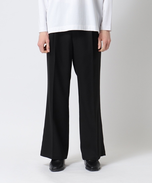 tk.TAKEO KIKUCHI（ティーケータケオキクチ）の「◆スプリングツイードワイドフレアパンツ（その他パンツ・メンズ・ブラック系6/ネイビー系5・01/02/03）」の11枚目の写真