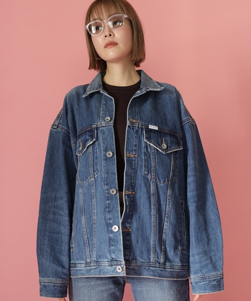 HERENCIA（ヘレンチア）の「【BIT BLUE】ビックトラッカー（デニムジャケット・レディース・ブルー系その他・SMALL/MEDIUM）」の17枚目の写真