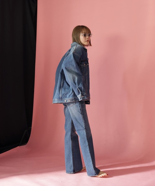 HERENCIA（ヘレンチア）の「【BIT BLUE】ビックトラッカー（デニムジャケット・レディース・ブルー系その他・SMALL/MEDIUM）」の18枚目の写真