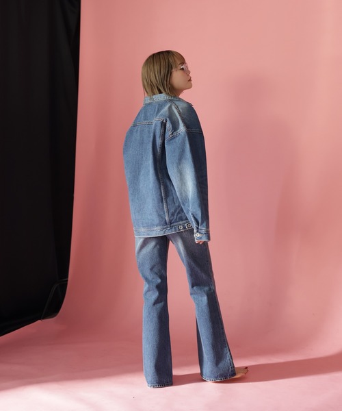 HERENCIA（ヘレンチア）の「【BIT BLUE】ビックトラッカー（デニムジャケット・レディース・ブルー系その他・SMALL/MEDIUM）」の15枚目の写真