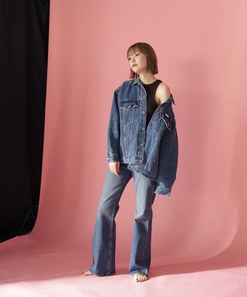 HERENCIA（ヘレンチア）の「【BIT BLUE】ビックトラッカー（デニムジャケット・レディース・ブルー系その他・SMALL/MEDIUM）」の12枚目の写真