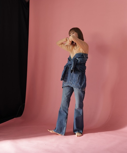 HERENCIA（ヘレンチア）の「【BIT BLUE】ビックトラッカー（デニムジャケット・レディース・ブルー系その他・SMALL/MEDIUM）」の13枚目の写真