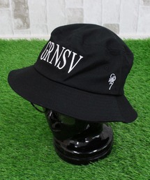 ロゴ刺繍 ワンポイント ゴルフ バケットハット ゴルフウェア メンズ