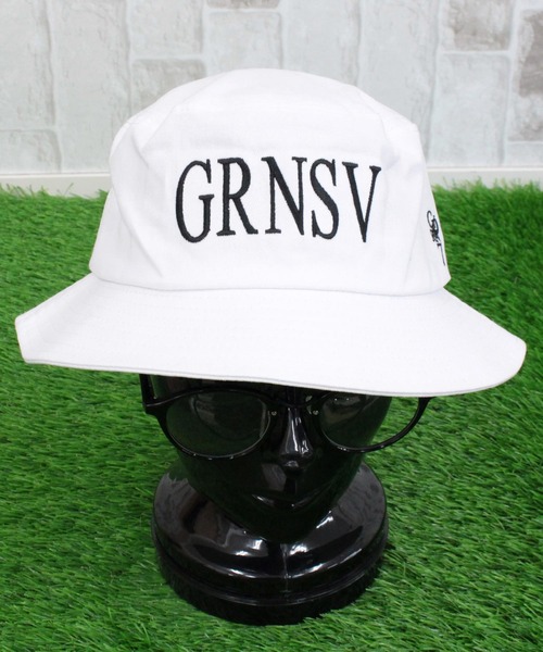 GIORNO SEVEN（ジョルノセブン）の「ロゴ刺繍 ワンポイント ゴルフ バケットハット ゴルフウェア メンズ（ゴルフグッズ・メンズ・ホワイト/ブラック・FREE）」の13枚目の写真