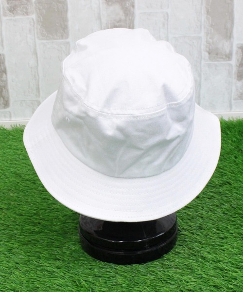 GIORNO SEVEN（ジョルノセブン）の「ロゴ刺繍 ワンポイント ゴルフ バケットハット ゴルフウェア メンズ（ゴルフグッズ・メンズ・ホワイト/ブラック・FREE）」の15枚目の写真