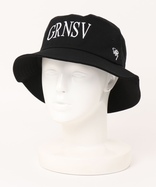 GIORNO SEVEN（ジョルノセブン）の「ロゴ刺繍 ワンポイント ゴルフ バケットハット ゴルフウェア メンズ（ゴルフグッズ・メンズ・ホワイト/ブラック・FREE）」の8枚目の写真