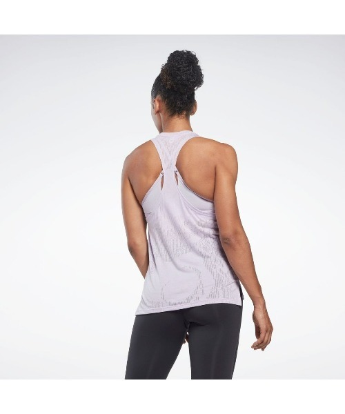 Reebok(リーボック)の「バーンアウト タンクトップ / Burnout Tank(タンクトップ・レディース・ブルー/ブラック/ライトパープル・LARGE/MEDIUM/SMALL/X-LARGE/X-SMALL)」の8枚目の写真