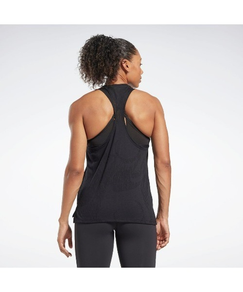 Reebok(リーボック)の「バーンアウト タンクトップ / Burnout Tank(タンクトップ・レディース・ブルー/ブラック/ライトパープル・LARGE/MEDIUM/SMALL/X-LARGE/X-SMALL)」の5枚目の写真
