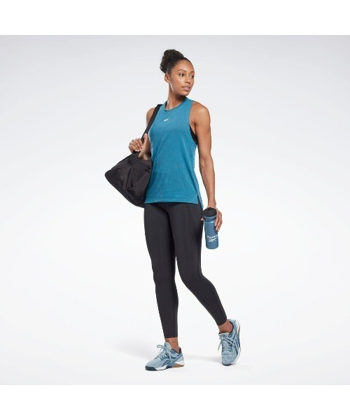Reebok(リーボック)の「バーンアウト タンクトップ / Burnout Tank(タンクトップ・レディース・ブルー/ブラック/ライトパープル・LARGE/MEDIUM/SMALL/X-LARGE/X-SMALL)」の6枚目の写真