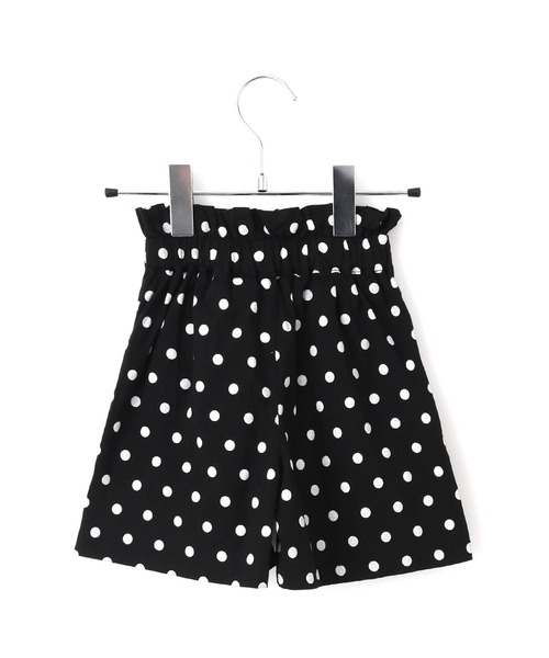 MAKE YOUR DAY（メイクユアデイ）の「ドット柄キュロットパンツ■80～140cm（その他パンツ・キッズ・グリーン/ベージュ/ブラック・130/80/110/100/120/90/140）」の11枚目の写真