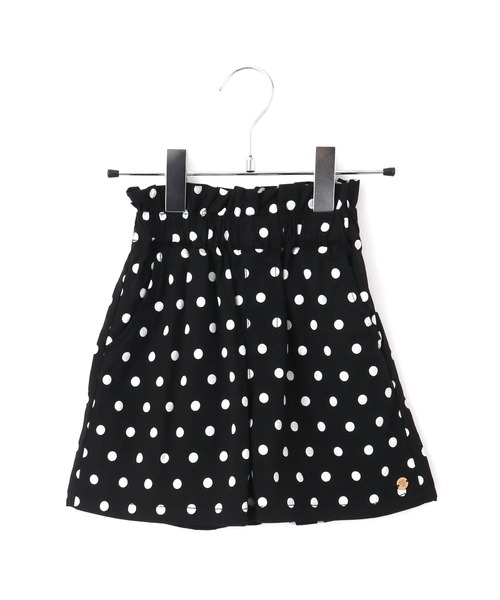 MAKE YOUR DAY（メイクユアデイ）の「ドット柄キュロットパンツ■80～140cm（その他パンツ・キッズ・グリーン/ベージュ/ブラック・130/80/110/100/120/90/140）」の22枚目の写真