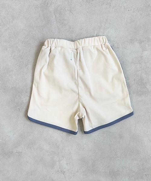 BIG FIELD（ビッグフィールド）の「サイドラインショートパンツ/UVカット(80～150cm)（その他パンツ・キッズ・ブルー/オフホワイト/ライトグリーン・80/90/95/100/110/120/130/140/150）」の7枚目の写真