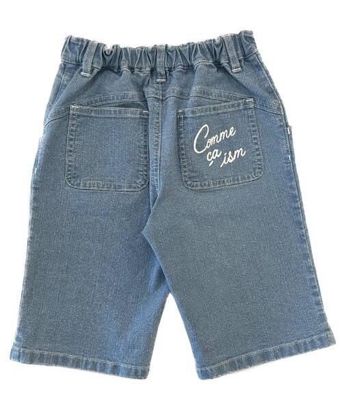 COMME CA ISM（コムサイズム）の「ストレッチデニム　グルカパンツ（デニムパンツ・キッズ・ブルー/インディゴブルー・110cm/120cm/130cm/150cm/140cm）」の3枚目の写真