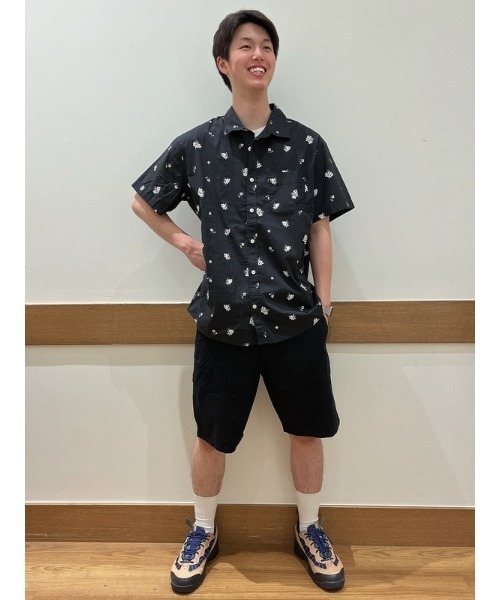 GAP(ギャップ)の「ストレッチポプリン スリムフィットシャツ(シャツ/ブラウス・メンズ・ブラウン/ホワイト×ブルー/ブラック・L/M/XS/XL/S)」の16枚目の写真