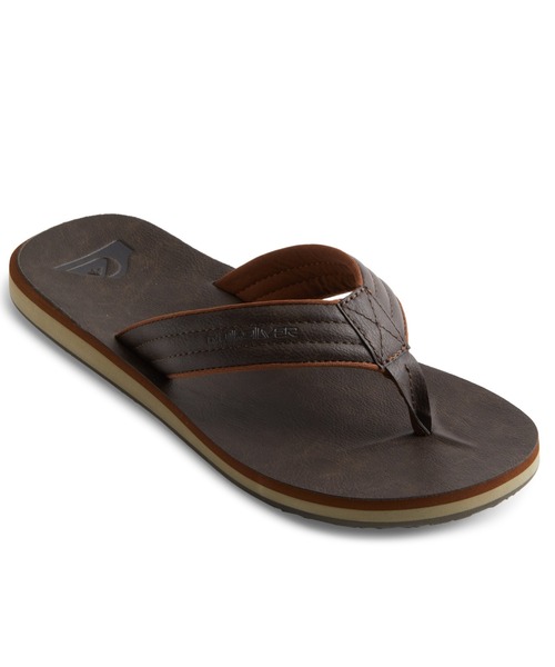 Quiksilver(クイックシルバー)の「CARVER NUBUCK/クイックシルバービーチサンダル(サンダル・メンズ・ベージュ/ブラウン/ブラック・28cm/27cm/26cm/25cm)」の2枚目の写真