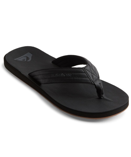 Quiksilver(クイックシルバー)の「CARVER NUBUCK/クイックシルバービーチサンダル(サンダル・メンズ・ベージュ/ブラウン/ブラック・28cm/27cm/26cm/25cm)」の1枚目の写真