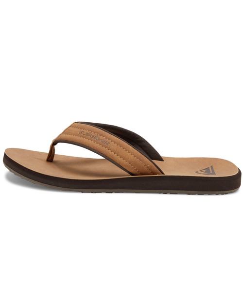 Quiksilver(クイックシルバー)の「CARVER NUBUCK/クイックシルバービーチサンダル(サンダル・メンズ・ベージュ/ブラウン/ブラック・28cm/27cm/26cm/25cm)」の6枚目の写真