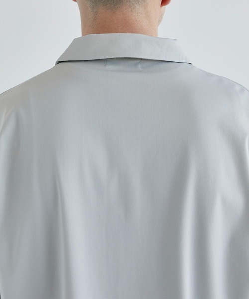 CITY TOKYO（シティトウキョウ）の「ATHLETEハーフスリーブポロシャツ（シャツ/ブラウス・メンズ・ライトグレー/ブラック・1/2）」の10枚目の写真