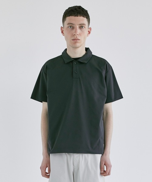 CITY TOKYO（シティトウキョウ）の「ATHLETEハーフスリーブポロシャツ（シャツ/ブラウス・メンズ・ライトグレー/ブラック・1/2）」の16枚目の写真