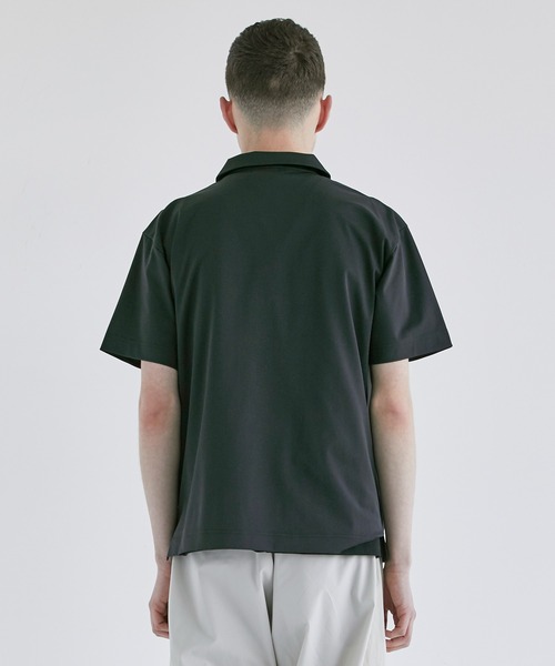 CITY TOKYO（シティトウキョウ）の「ATHLETEハーフスリーブポロシャツ（シャツ/ブラウス・メンズ・ライトグレー/ブラック・1/2）」の18枚目の写真