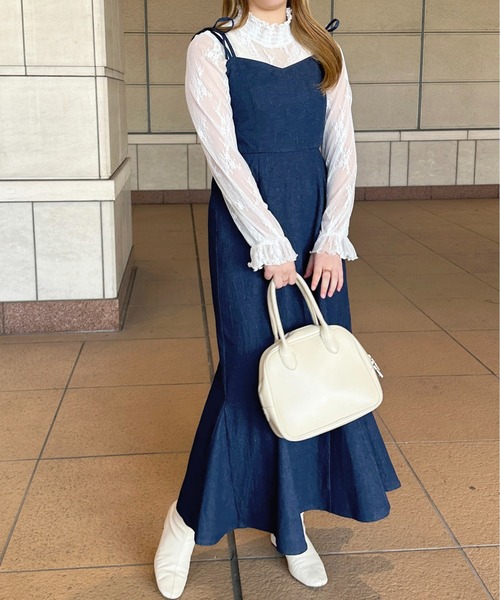 apres jour(アプレジュール)の「アソートマーメイドキャミワンピース 【ZOZOTOWN限定アイテム】(ワンピース・レディース・ブラック系その他/ブラック/ホワイト系その他/ブルー系その他・MEDIUM/X-LARGE/SMALL)」の13枚目の写真