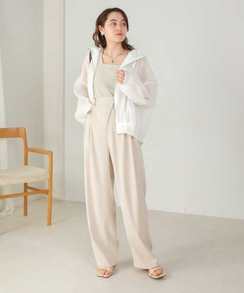 フード付きシアーブルゾン Bab（バブ）の「フード付きシアーブルゾン（ブルゾン）」 - WEAR